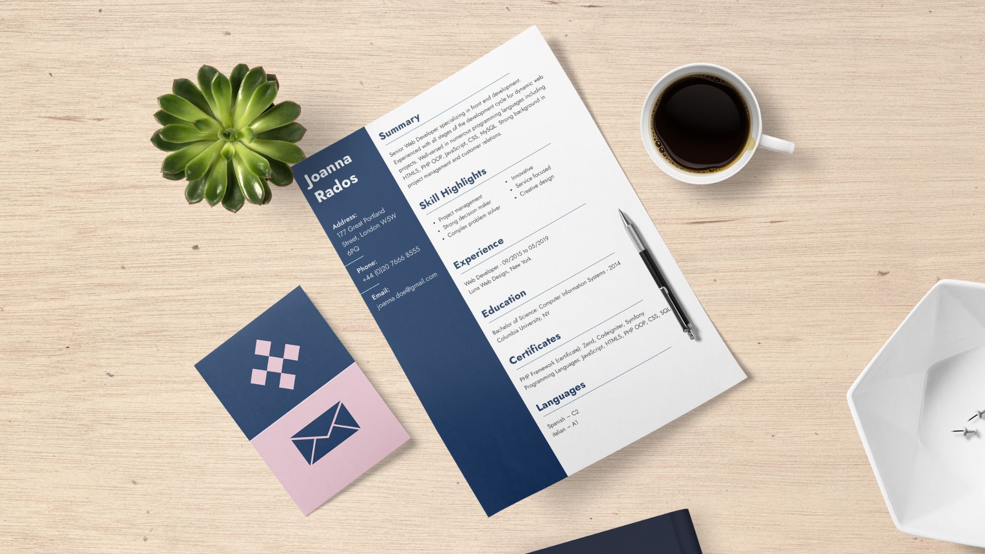 template cv fresh graduate